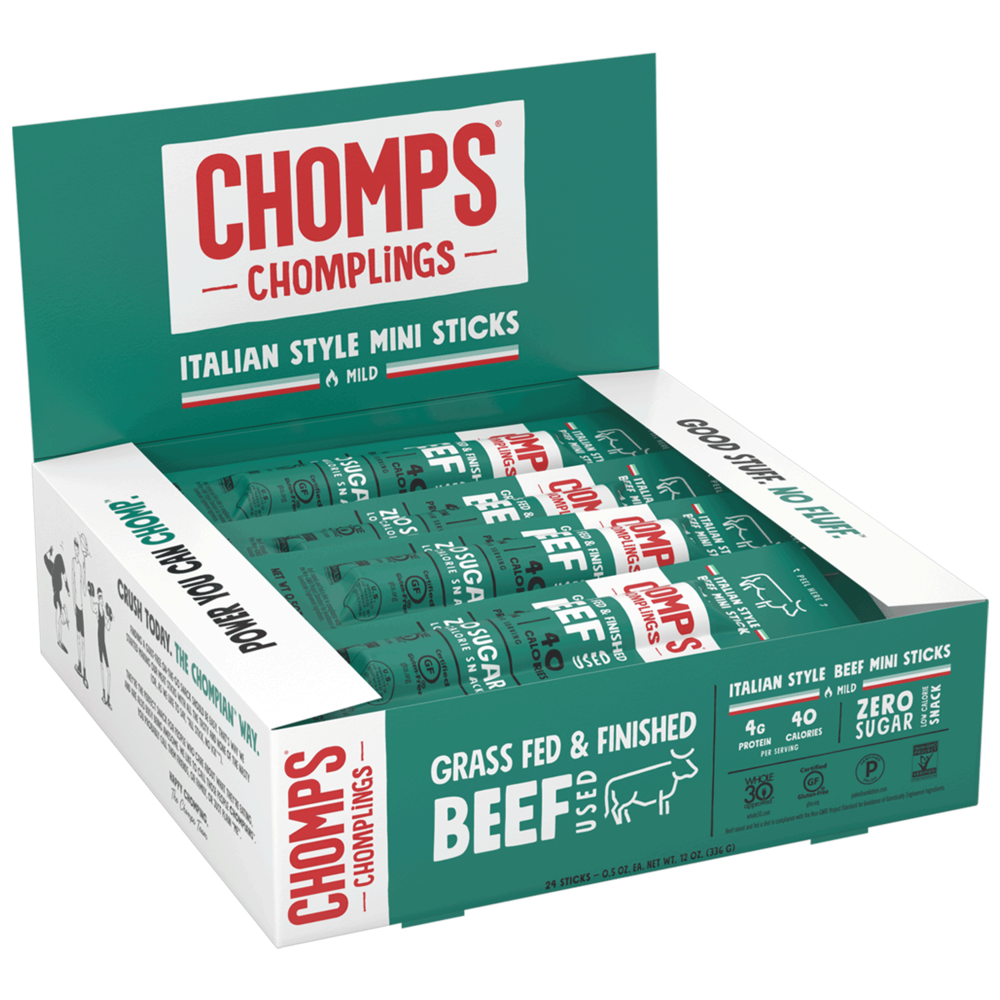 Italian Style Beef Chomplings Snack Sticks