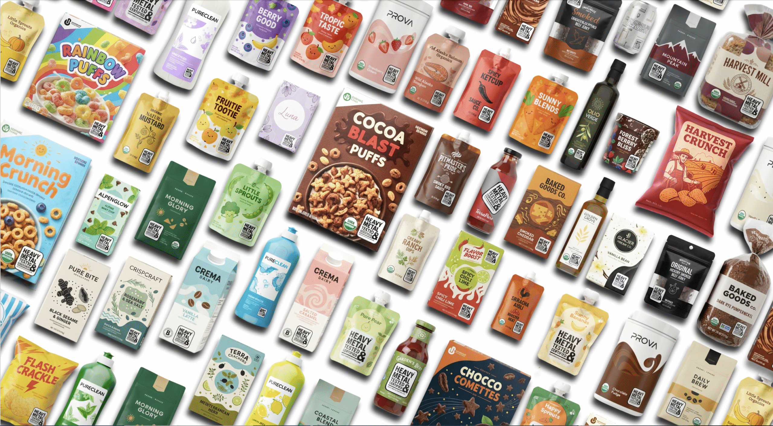 Heavy Metal Tested and Certified Products